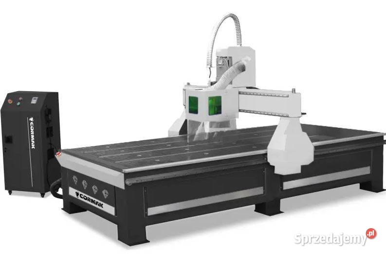 Frezarka CNC CORMAK C1520 PREMIUM 1500x2000 stół
