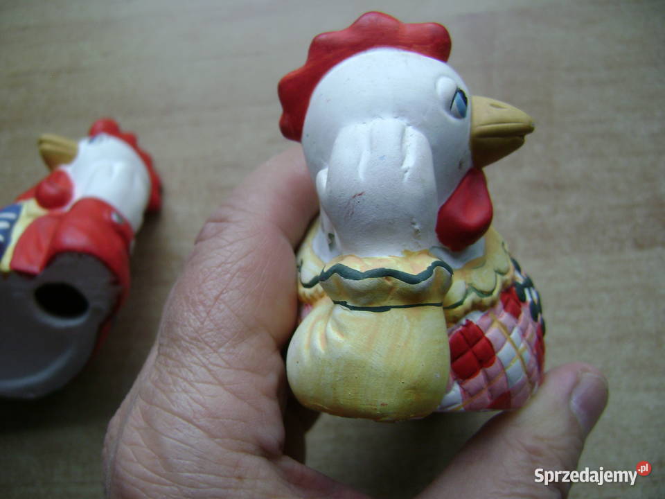 Starocie z PRL Zestaw 2 Figurki ceramiczne Gdynia