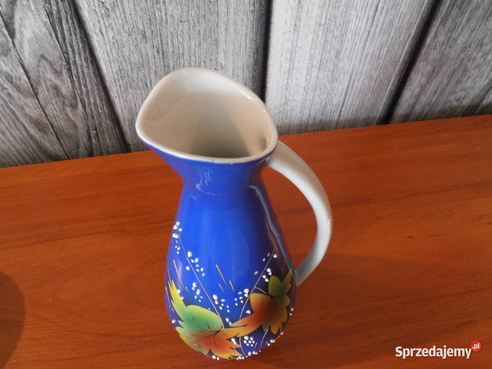 Porcelanowy wazondzbanek GDR Porcelana i szkło Raszków