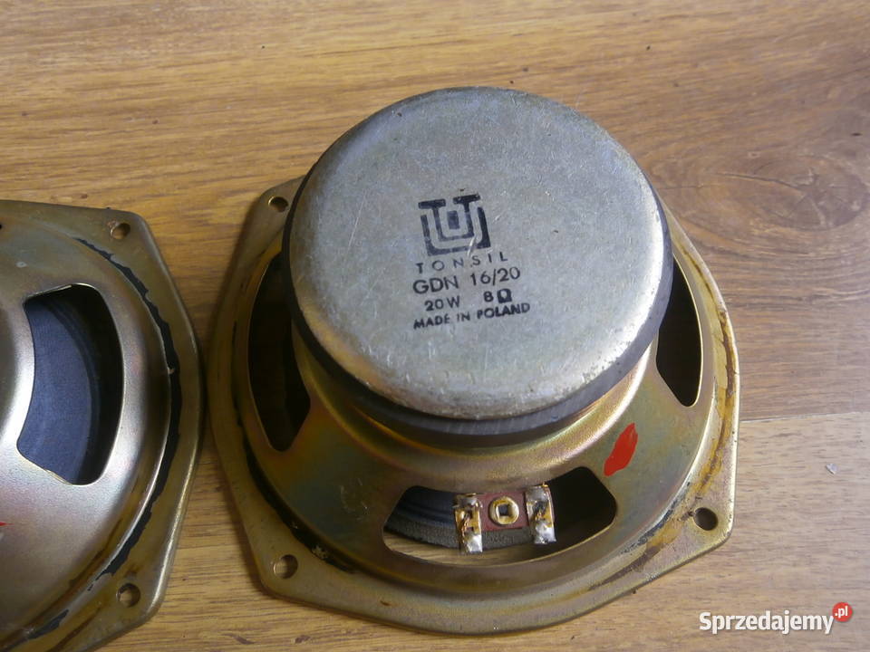 Głośniki GDN 1620 8ohm Tonsil do regeneracji 2 Łódź
