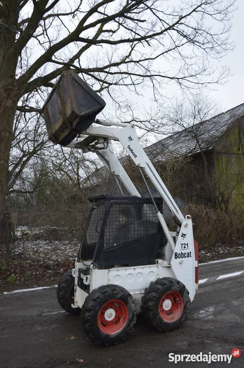 Mini Ładowarka miniładowarka BOBCAT 721 TANIO Koparko ładowarki Złoczew sprzedam
