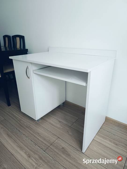 Białe używane biurko Częstochowa sprzedam