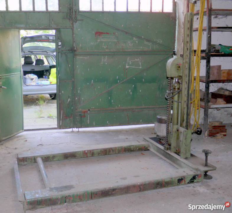 podnośnik jednokolumnowy