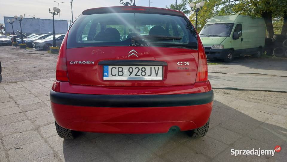 Citroen C3 Furio 14 benzyna nieuszkodzony kujawsko-pomorskie Bydgoszcz
