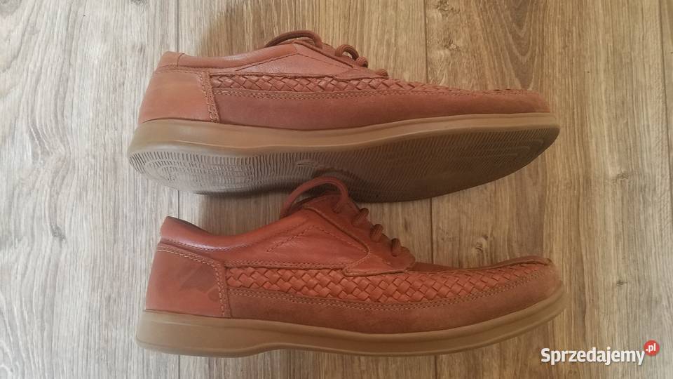 Buty CLARKS Superlihgt 4142 275 Skórzane półbuty skóra podlaskie Białystok