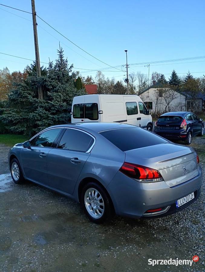 Peugeot 508 Super stan sedan 100 przebiegu Łuków sprzedam