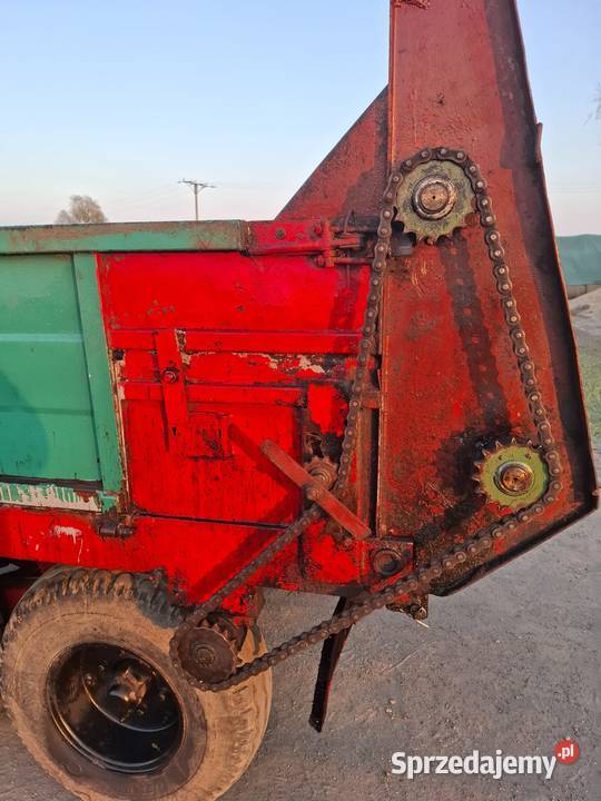 Rozrzutnik obornika tandem 6t nieuszkodzony Sokolniki