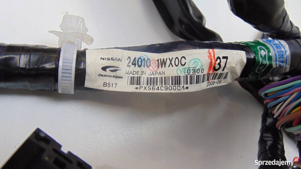 WIĄZKA PRZEWODY INSTALACJA UK INFINITI FX50 QX Układ elektryczny Nowy Tomyśl