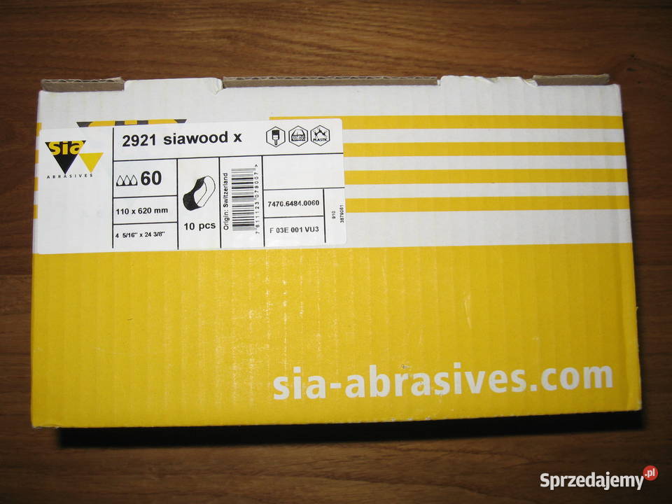 Taśma taśmy 10 SIA 110x620mm Bosch Festool Sosnowiec