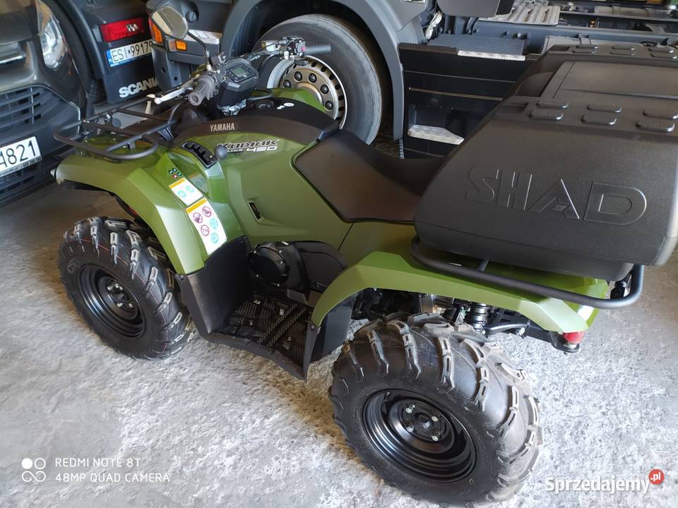 Yamaha Kodiak 450 ESP zarejestrowany w Polsce Sieradz
