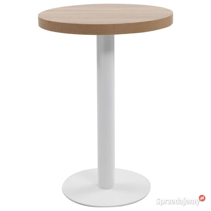Stolik bistro jasnobrązowy 60 MDF WM286420 Warszawa