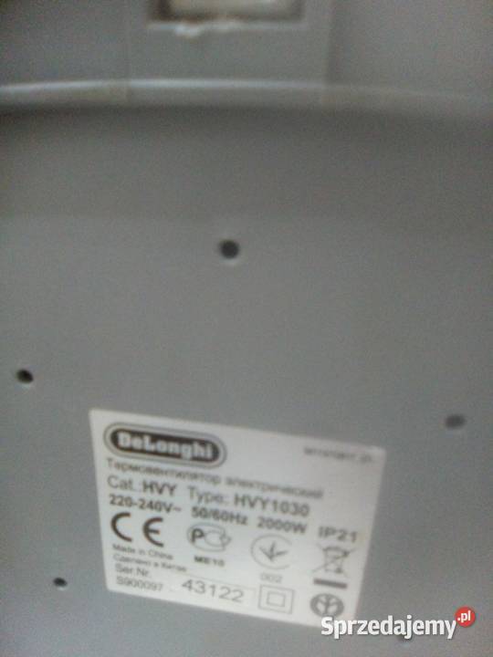 Termowentylator DeLonghi