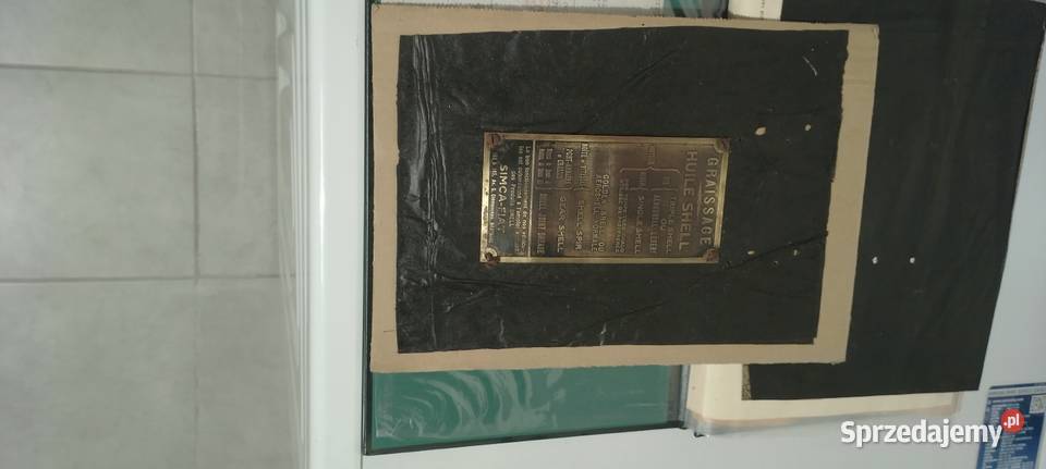 Fiat tablice olejowe hit kolekcjonera Jarosław