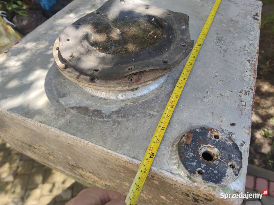 Zbiornik aluminiowy na paliwo deszczówkę Straszyn