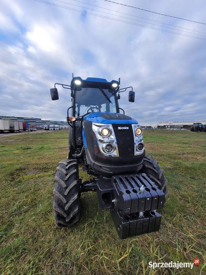 Ciągnik sadowniczy 75 4x4 Solis N75 klima Nowy Skrzynia biegów Manualna Biała Rawska