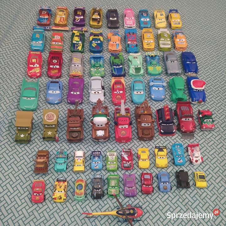 Disney Pixar Cars Auta 66 sztuki Gdańsk sprzedam