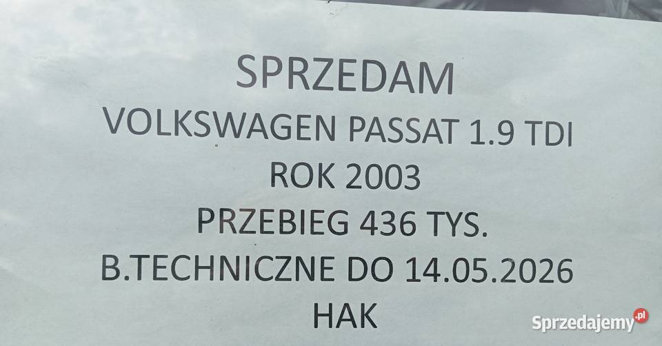 Volkswagen Passat B5 manualna Biała Podlaska