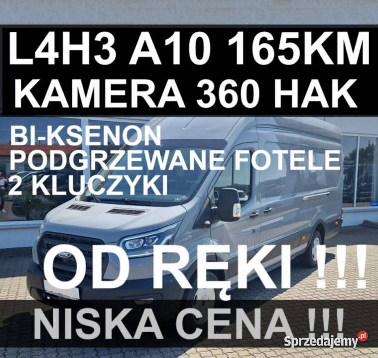 Ford Transit L4H3 Automat 165 Kamera 360 Hak