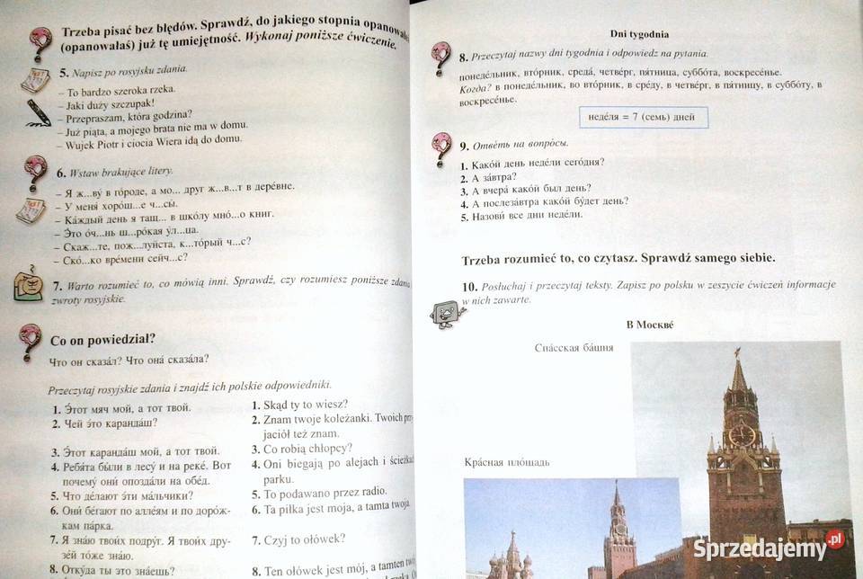 W Moskwu 1 Podręcznik Język rosyjski Władysław Chełm