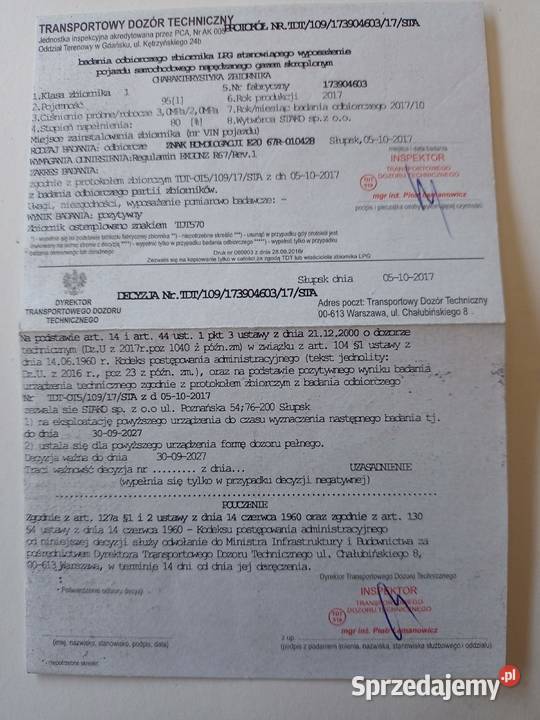 BUTLA LPG Tarnowskie Góry sprzedam