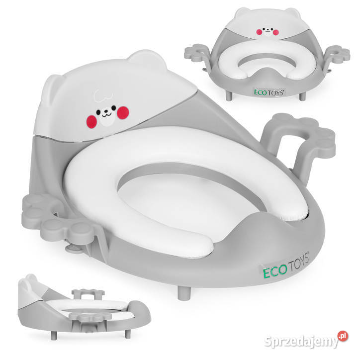 Nakładka na toaletę dzieci uchwyty miękka Wanienki i nocniki Smogorzów