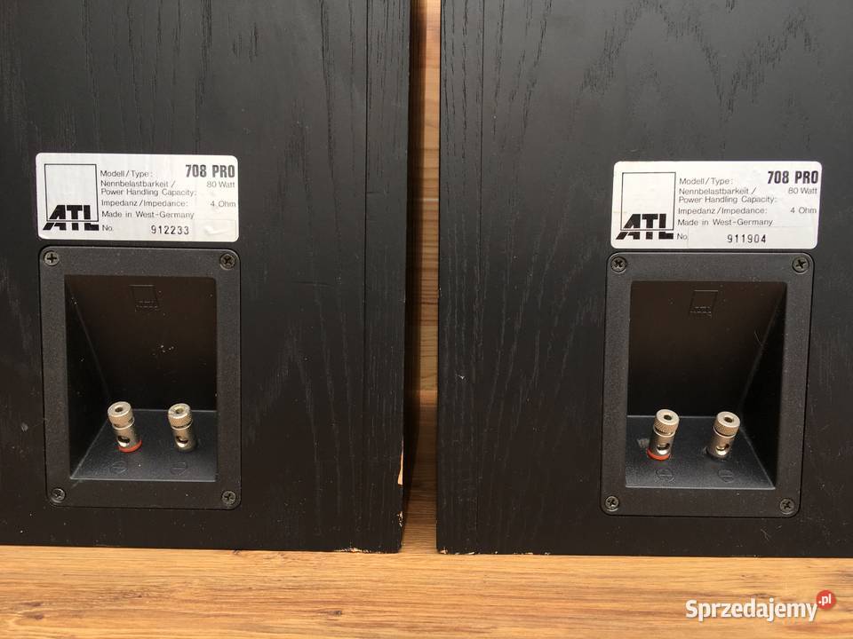 ATL PRO 708 HANS DEUTSCH VIFA potężne monitory