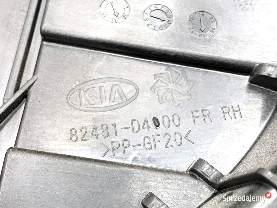 PODNOŚNIK SZYBY PRAWY PRZÓD KIA OPTIMA