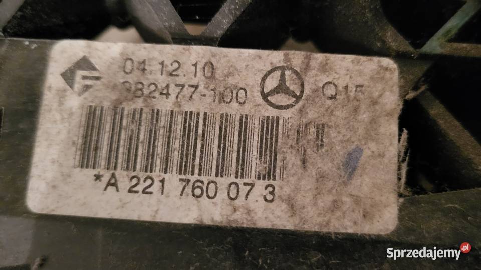 DRZWI LEWY TYŁ MERCEDES S W221 221 PODNOŚNIK Poznań sprzedam