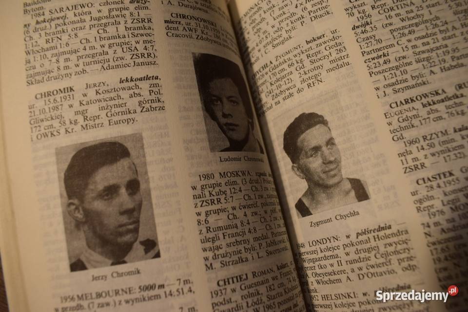 Polscy Olimpijczycy 1924 1984 Z Głuszek Pozostałe kujawsko-pomorskie Chełmno