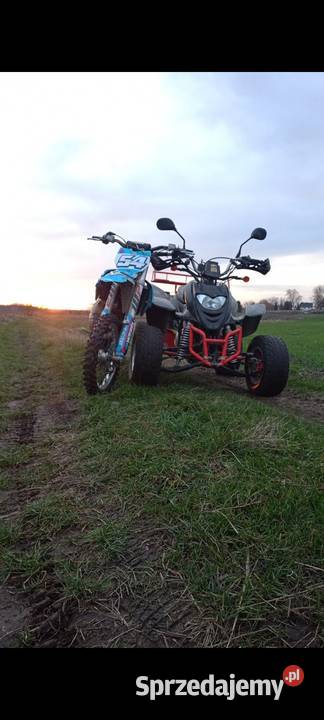 sprzedam quada shineray 250 Rok produkcji 2008