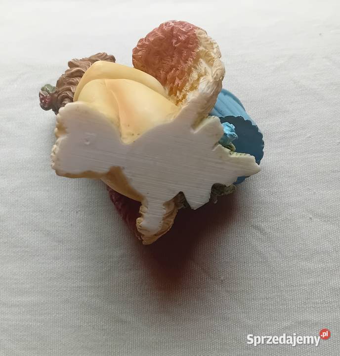 Świecznik ze śpiącym aniołkiem konglomerat sprzedam