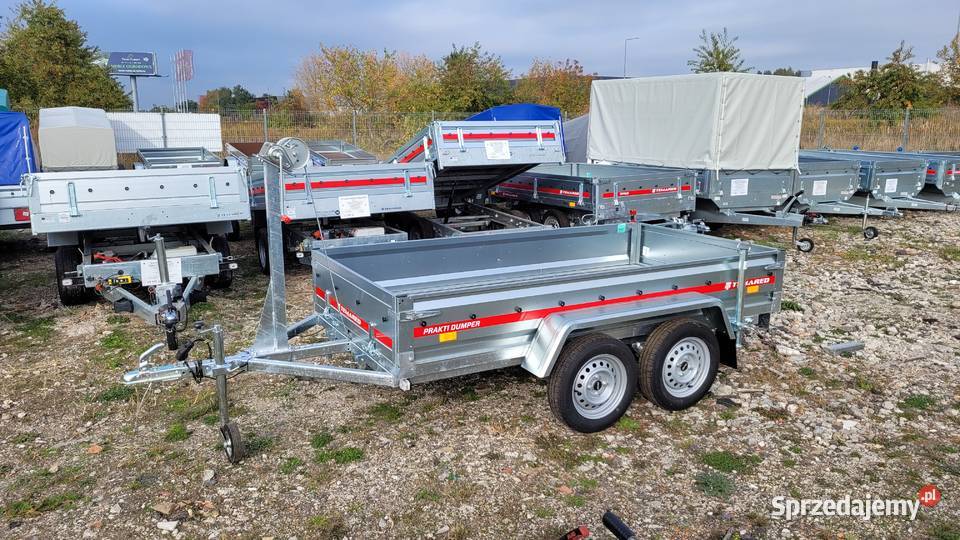 Przyczepa WYWROTKA 750DMC Temared 263x135 tandem Rok produkcji 2021