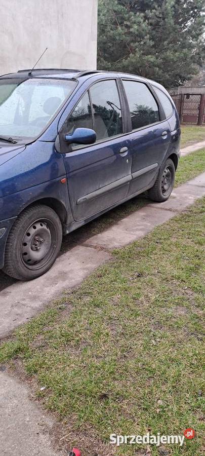 Sprzedam samochód Renault scenic 16 16v granatowy Łódź sprzedam