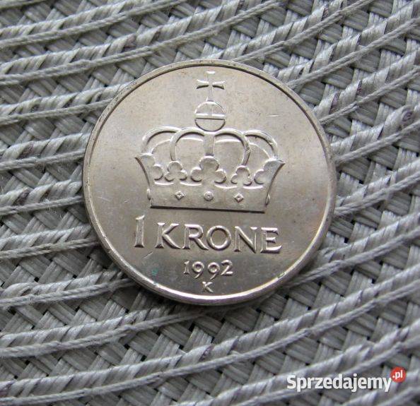 Norwegia 1 Korona 1992r
