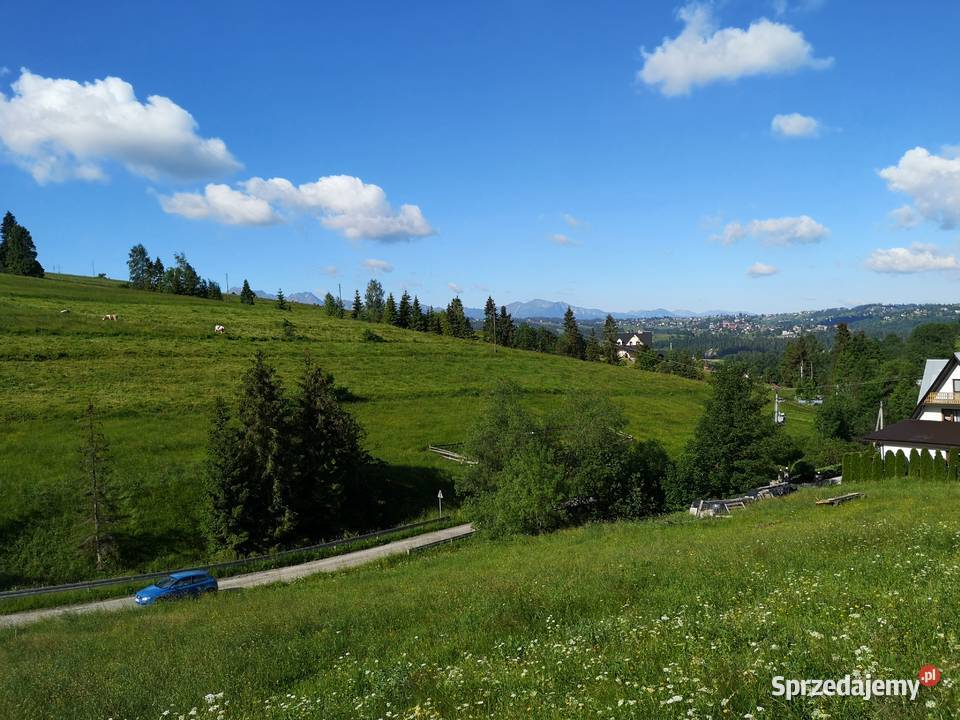 Piękna działka budowlana widok na góry i dolinę 2480m2 Rzepiska
