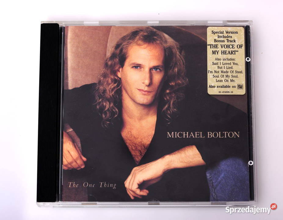 Michael Bolton The One Thing Cd Wrocław