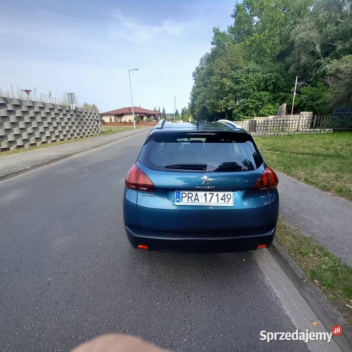 Peugeot 2008 12 benzyna 2 lata w kraju światła przeciwmgielne Rawicz sprzedam