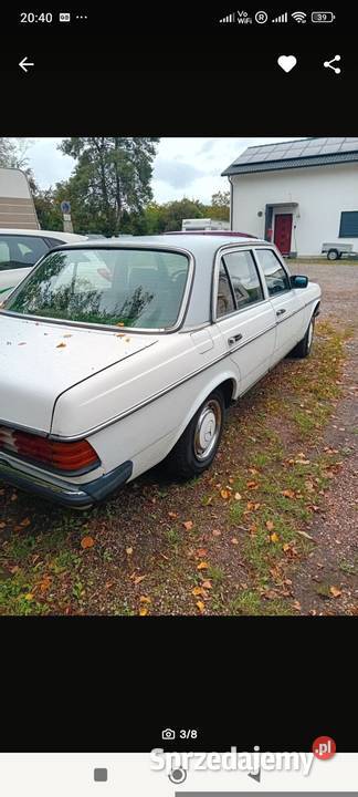 Mercedes w 123 lubelskie Radzyń Podlaski sprzedam