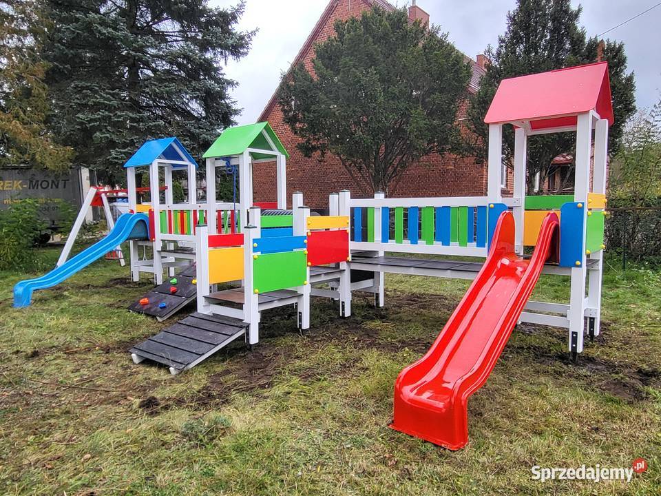 PLAC ZABAW ZESTAW ZABAWOWY ZAMEK kolorowy Marki