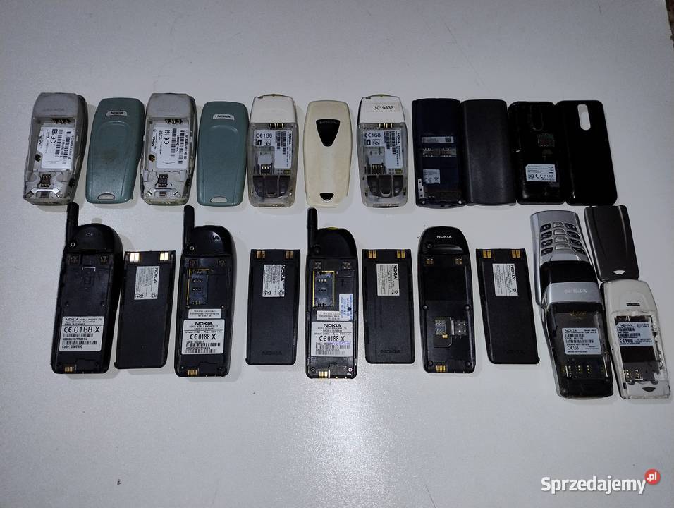Zestaw Uszkodzonych Telefonów Komórkowych NOKIA Witnica