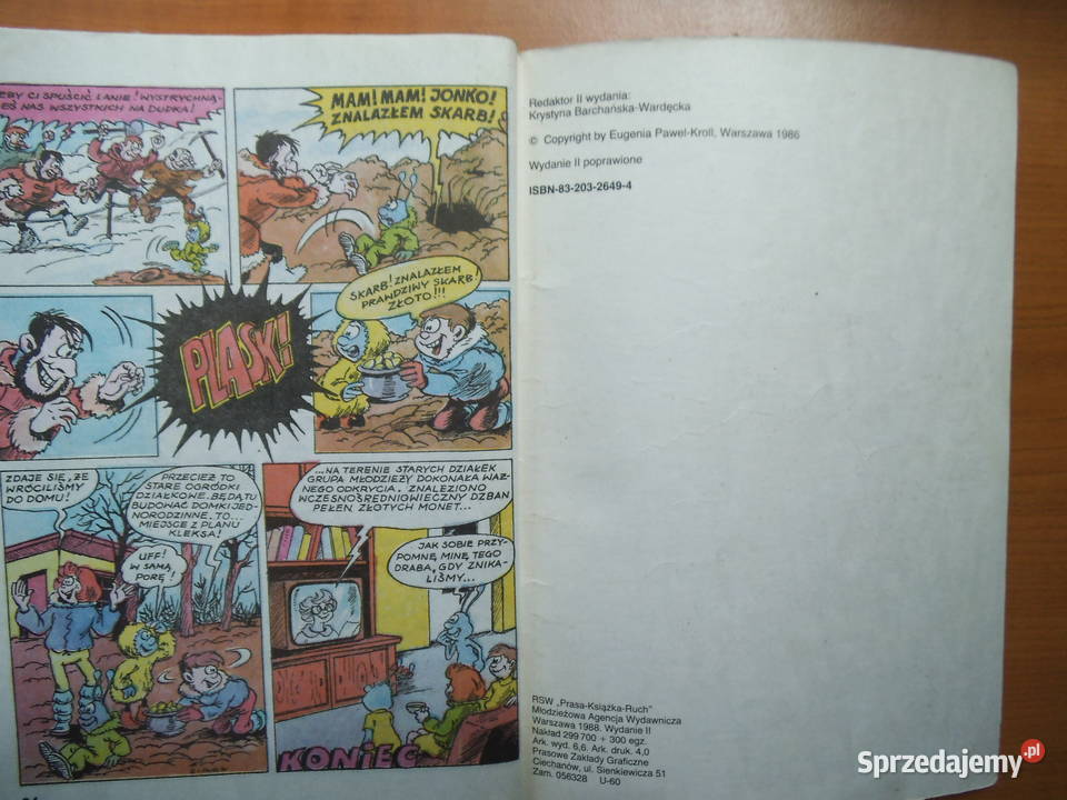 Szarlota Pawel Smocze jajo komiks 1987 miękka Kraków sprzedam