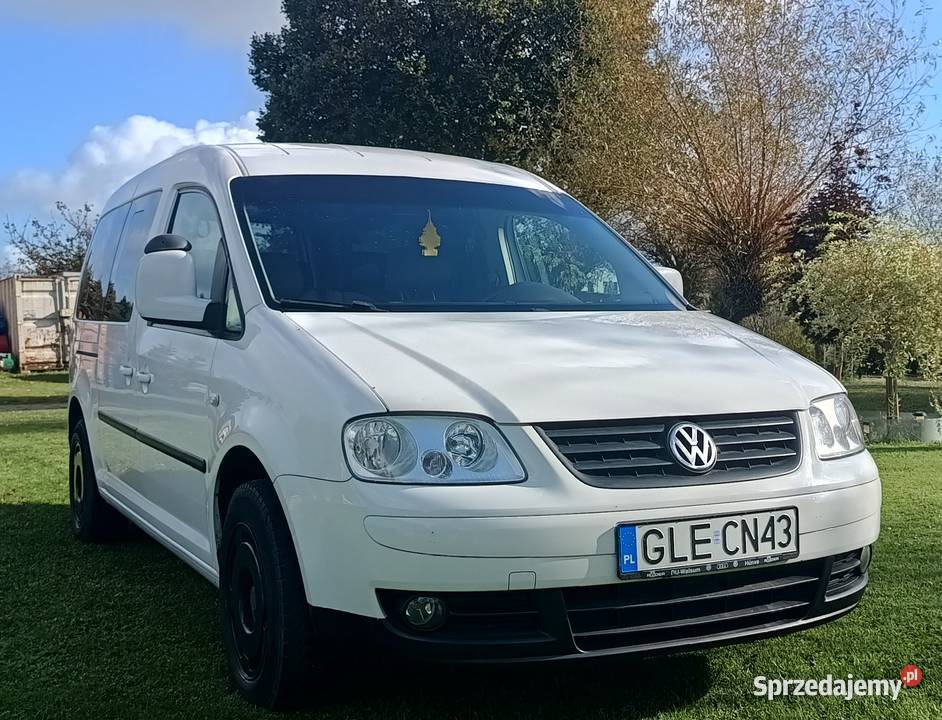 Volkswagen Caddy long do przewozu osób Lębork sprzedam