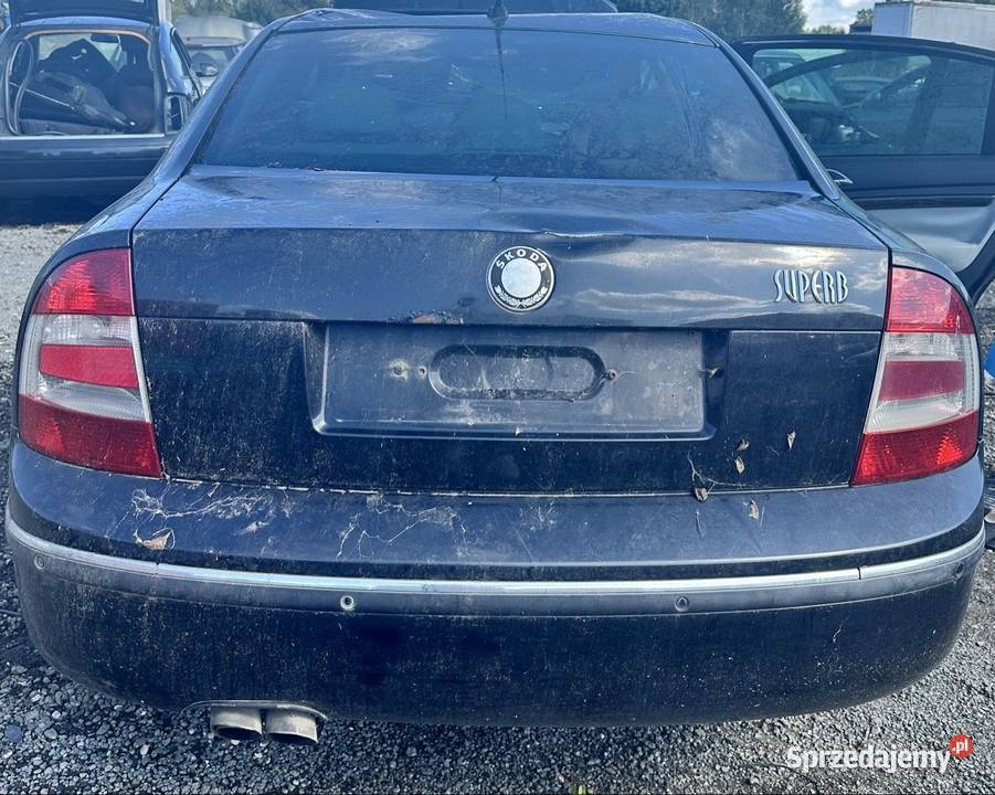 Dawca części SKODA SUPERB I FL 2007R 20 TDI Rok produkcji 2007