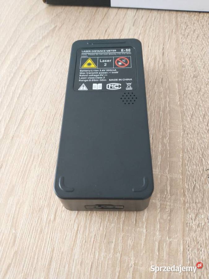 Dalmierz laserowy do wnętrz z ładowaniem USB 50m Pozostałe Pozostałe Wodzisław Śląski