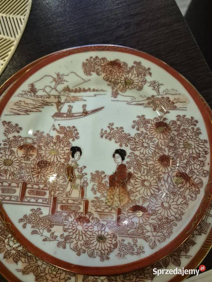 Trio porcelanowe Geisha Lithophane Made in Japan Jugów sprzedam