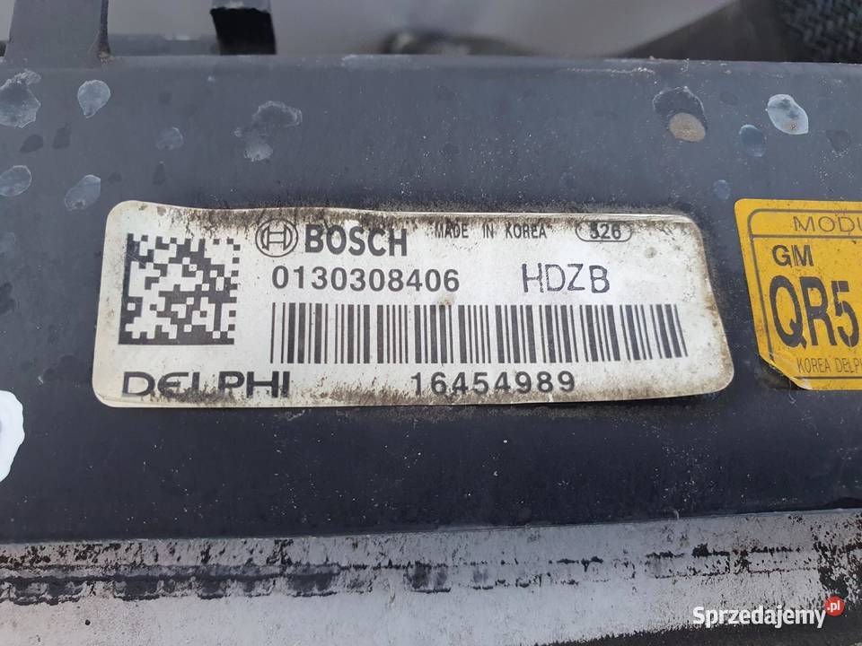 Cruze J305 20 D CHŁODNICA WODY WENTYLATOR Rudka sprzedam