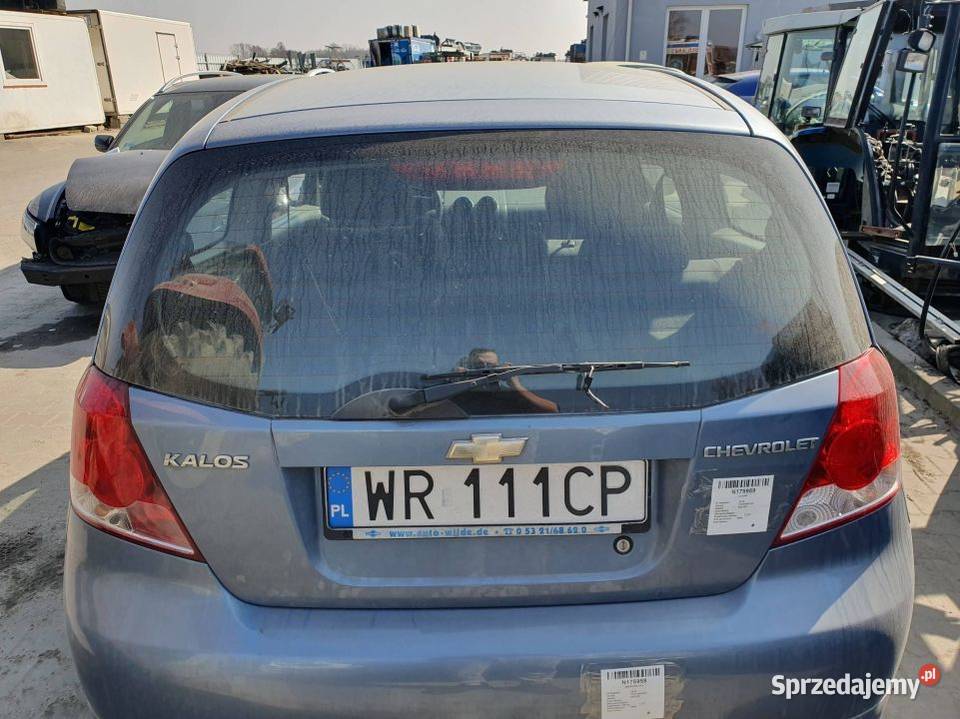 KLAPA CHEVROLET KALOS kujawsko-pomorskie