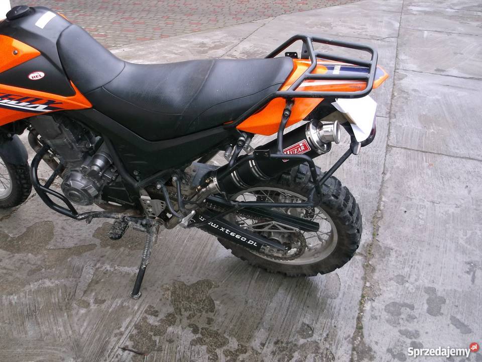 HUZAR EXHAUST wydech tłumik OWAL Yamaha XT 660 Błażowa