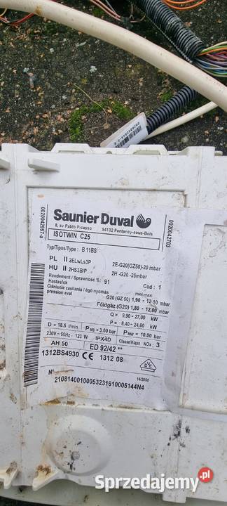 Sounier Duval Isotwin C 25 panel sterowania zachodniopomorskie