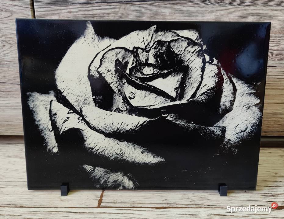Obraz na czarnym szkle niesamowity efekt Jankowice